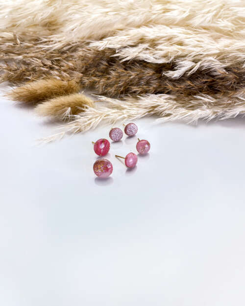 Pinky Malberry Mini Studs Pack - Image 3