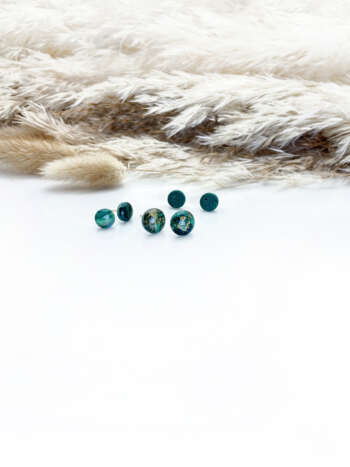 Forest Marble Mini Studs Pack
