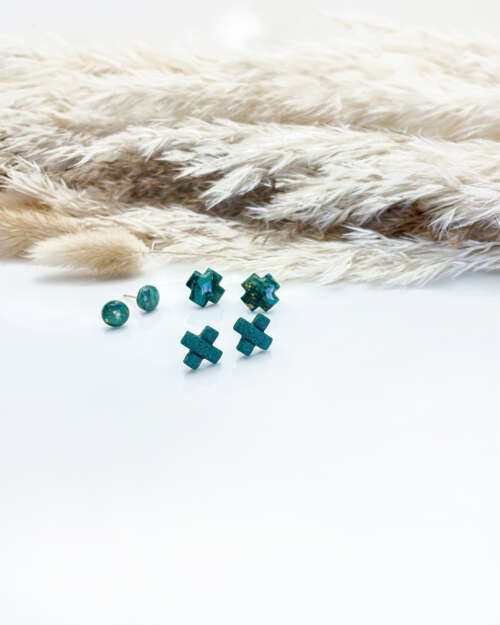 Forest Marble Petite Studs Pack - Image 3