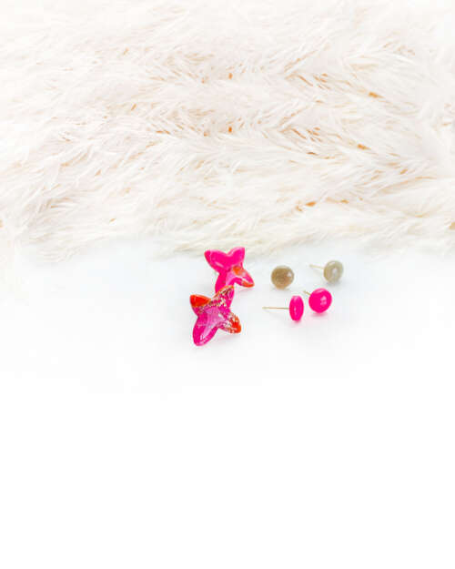 Neon Sunset Petite Studs Pack
