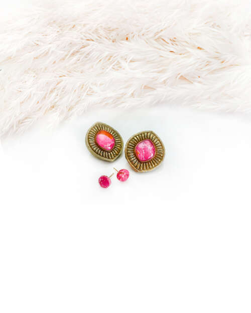 Neon Sunset Occhio Studs Set - Image 3