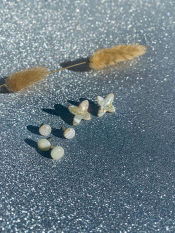 Éclat Blanc XO Small Studs Pack